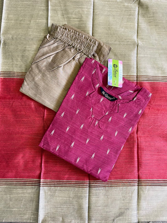 Premium Raw Silk Kurta Sets (JOY047)