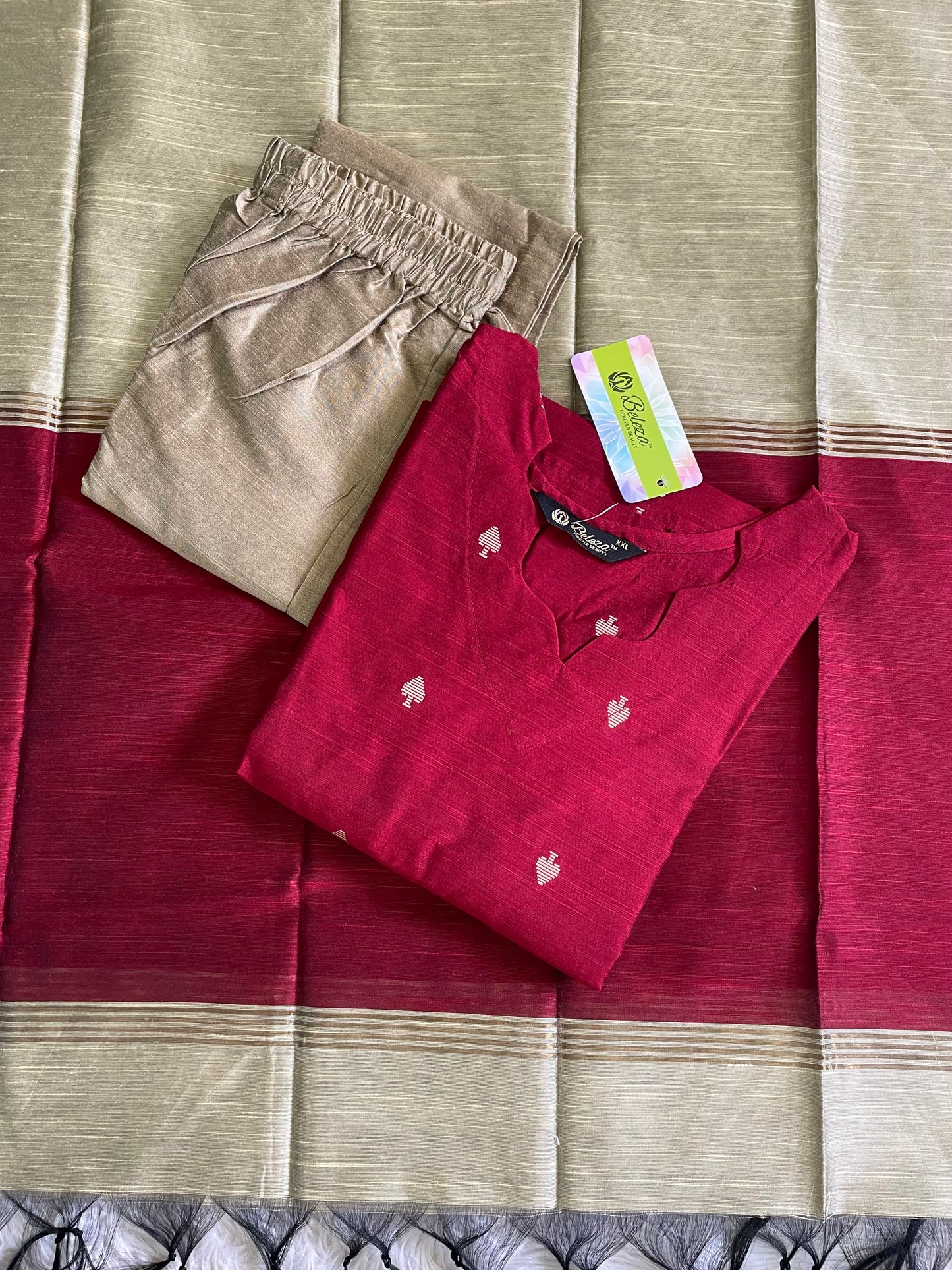 Premium Raw Silk Kurta Sets (JOY047)