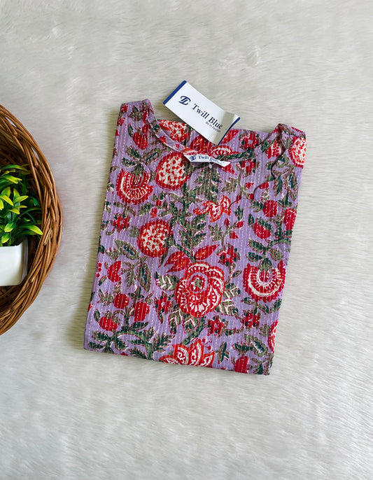 Kantha Cotton Kurtis