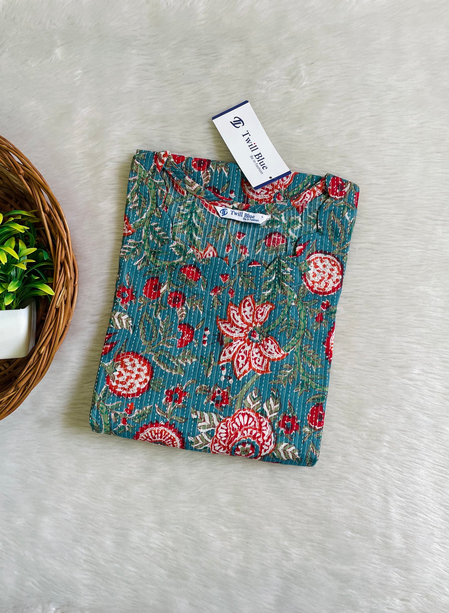 Kantha Cotton Kurtis