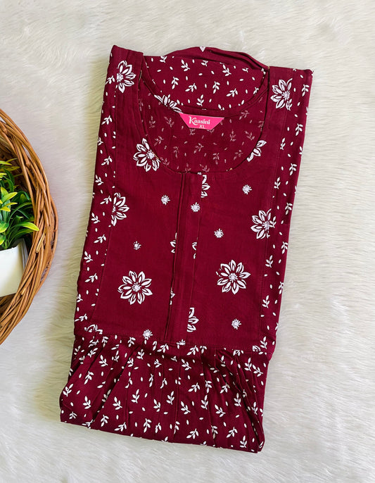 Frock Model Nighty