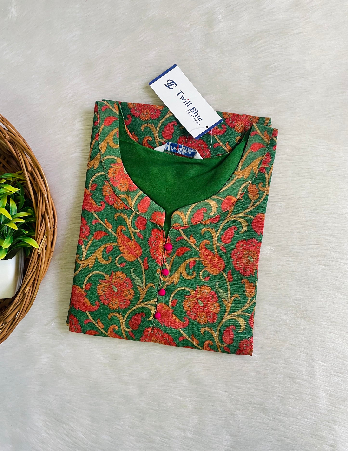 Tissue Silk Kurtis