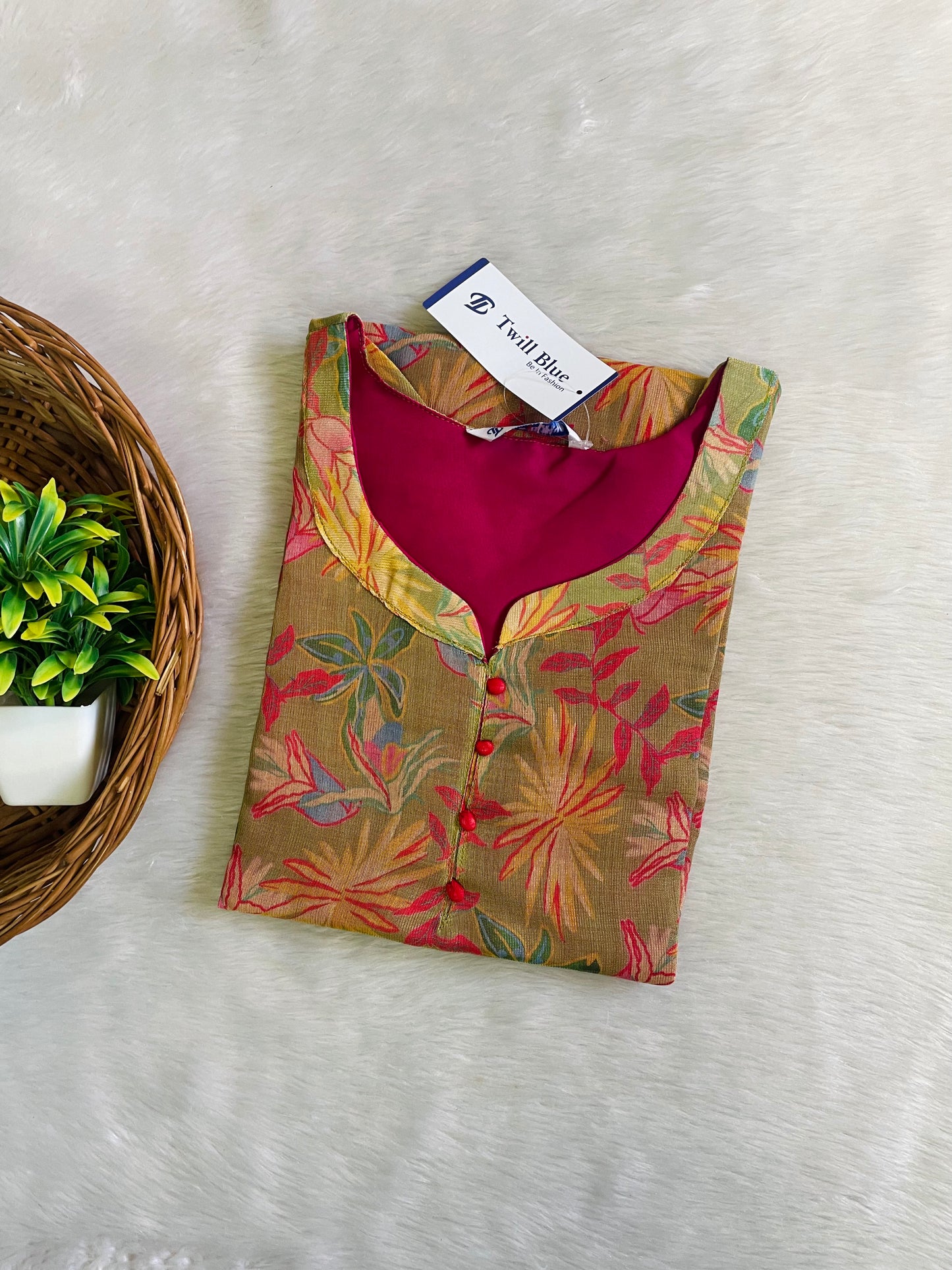 Tissue Silk Kurtis