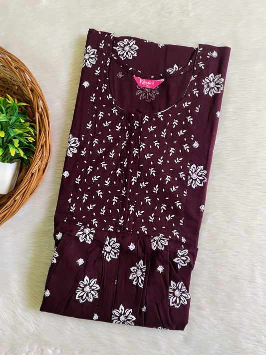 Frock Model Nighty