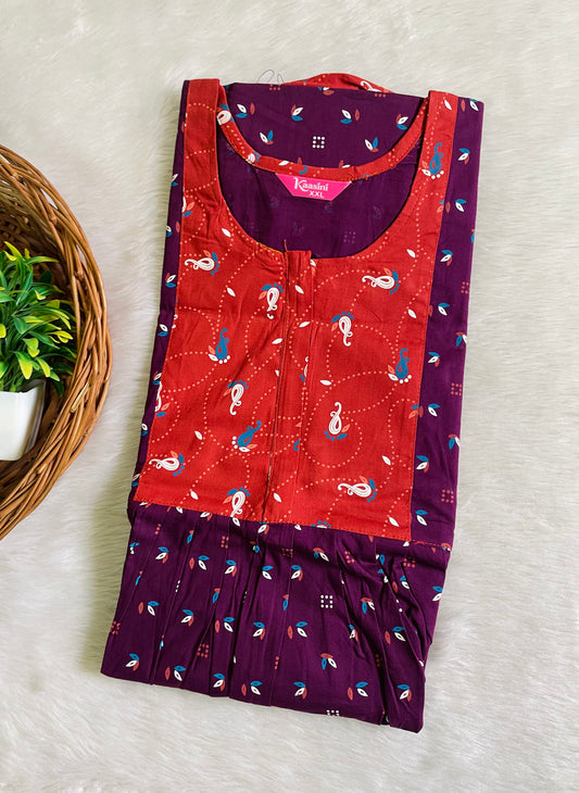 Frock Model Nighty
