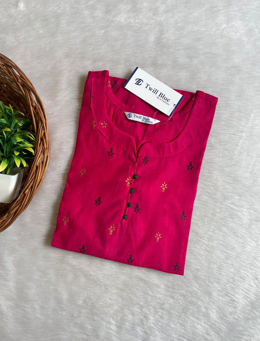 Festive Vertican Silk Kurtis
