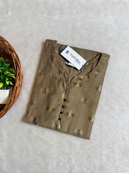 Festive Vertican Silk Kurtis