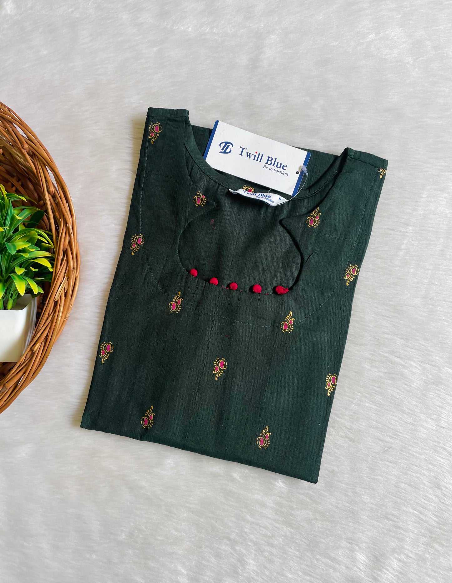 Festive Vertican Silk Kurtis