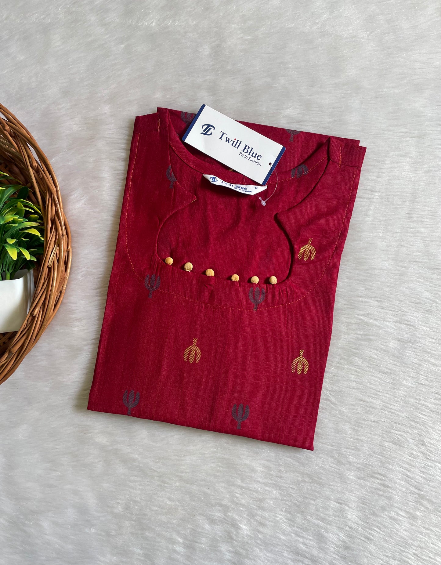 Festive Vertican Silk Kurtis