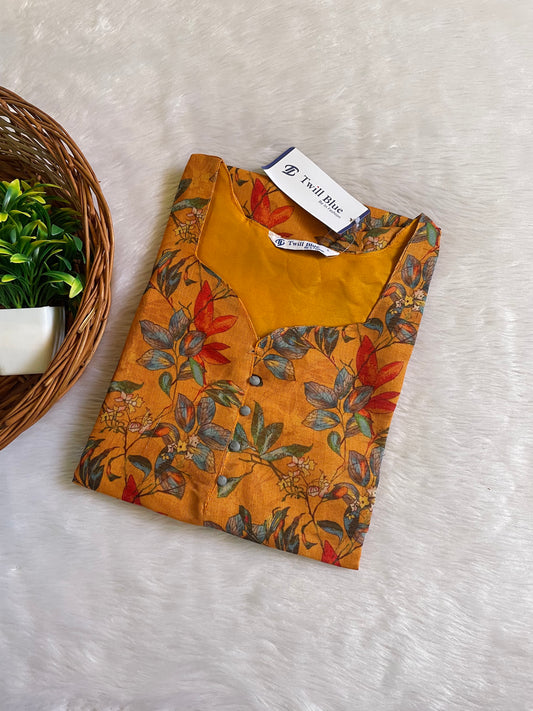 Tissue Silk Kurtis