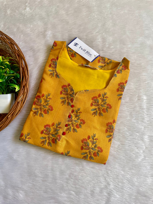 Tissue Silk Kurtis
