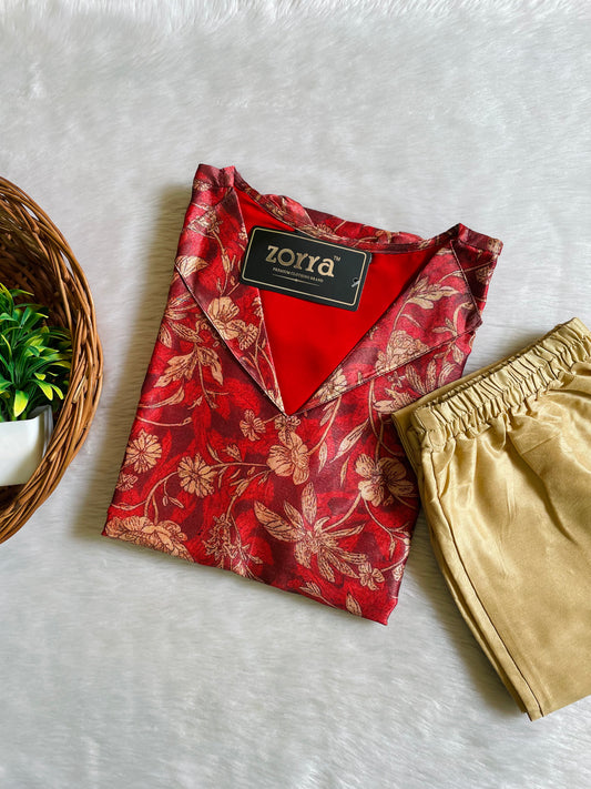 Premium Tissue Silk Kurta Pant Sets