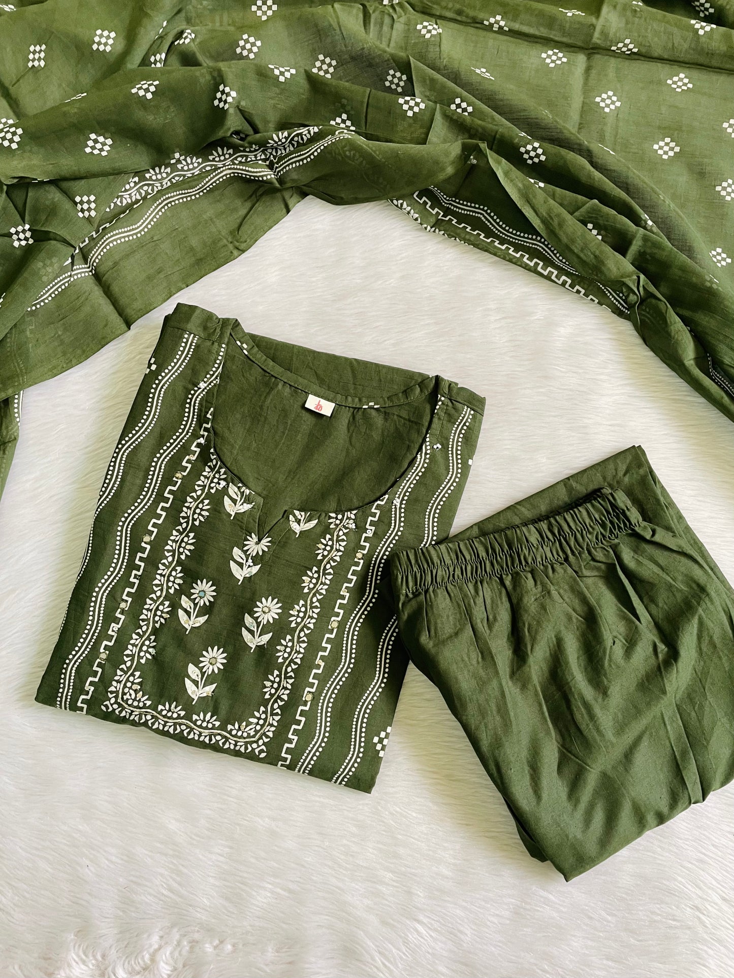 Pure Cotton Kurta Sets (JOY046)