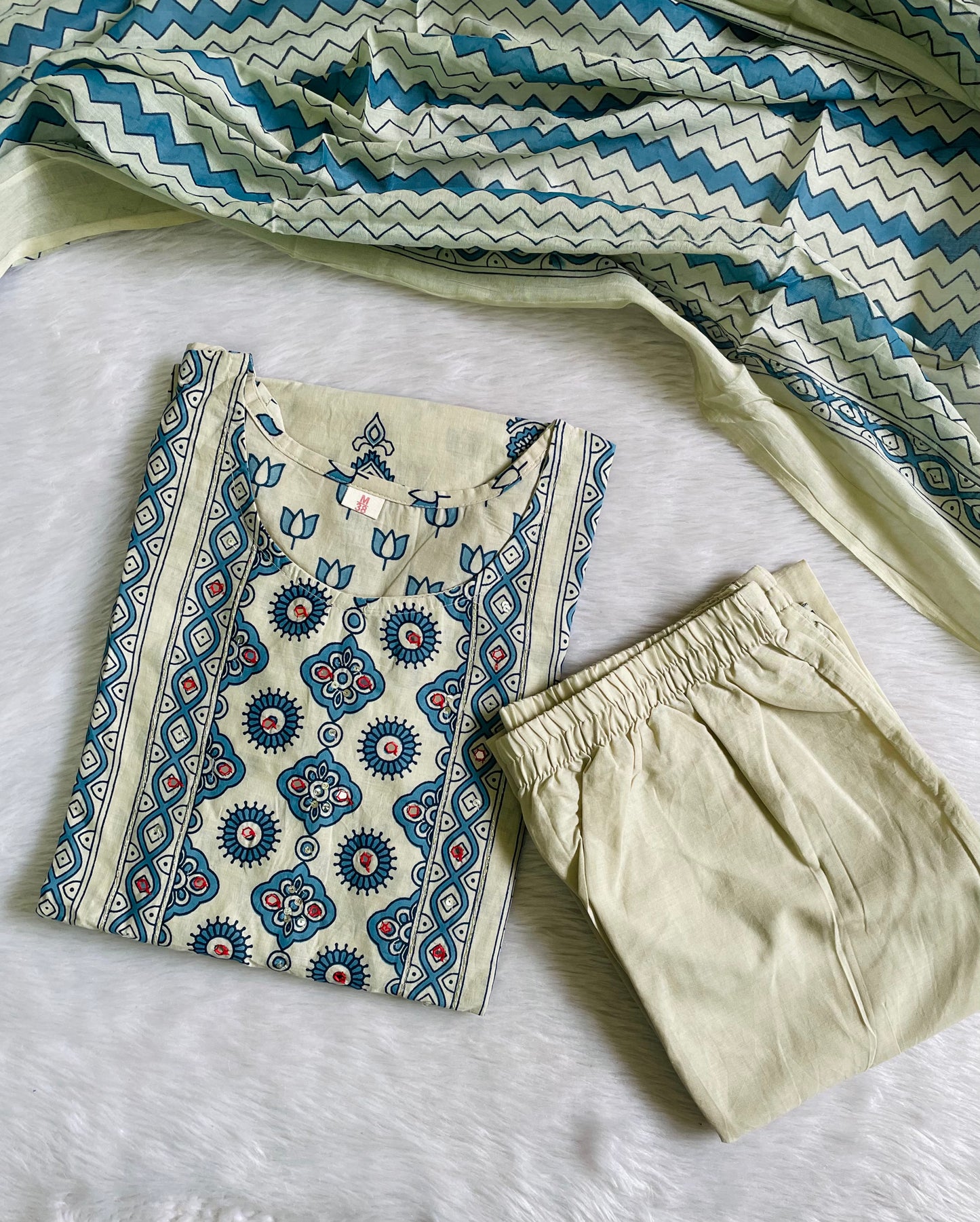 Pure Cotton Kurta Sets (JOY046) (B)