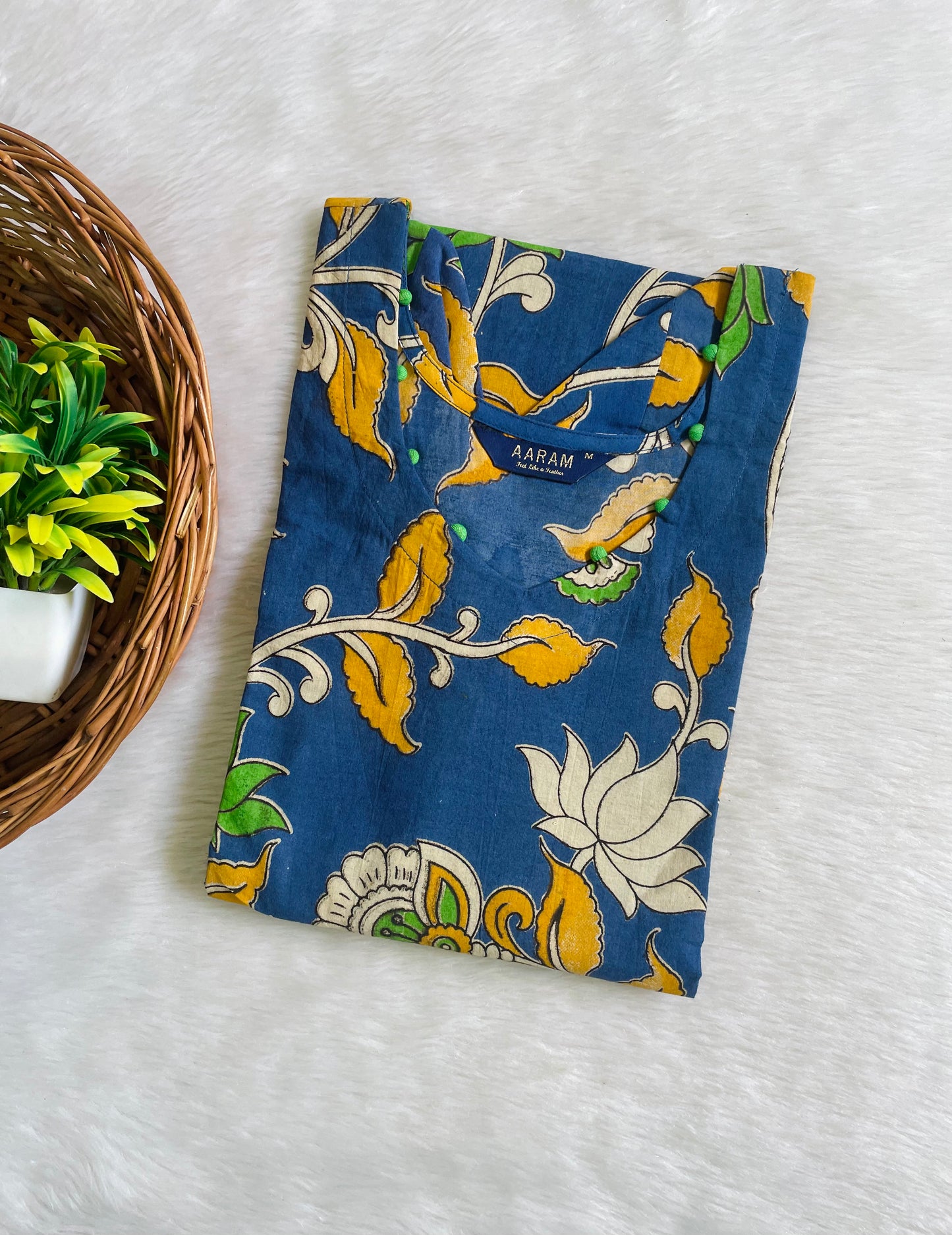 Cotton Kalamkari Kurtis