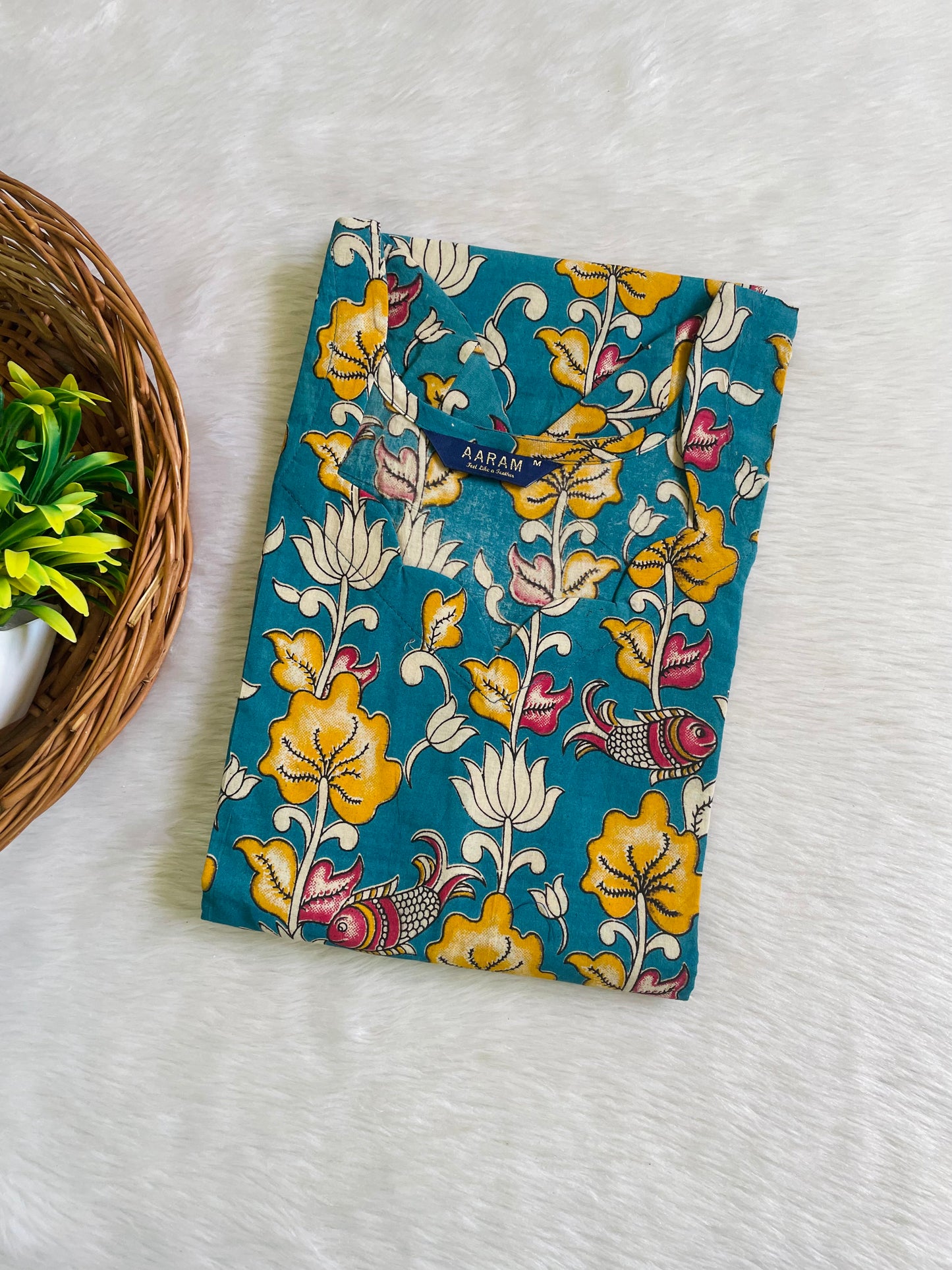 Cotton Kalamkari Kurtis