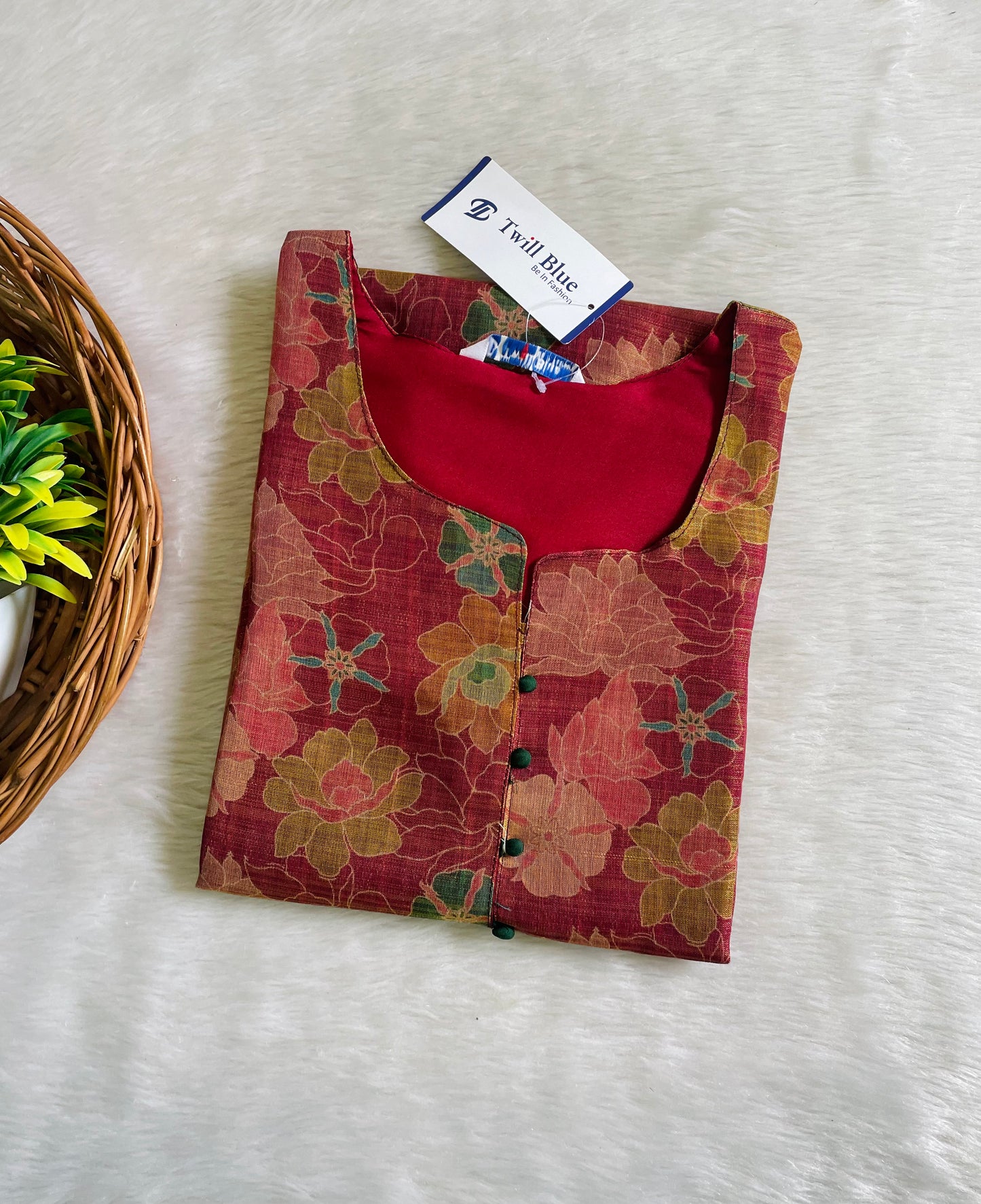 Tissue Silk Kurtis