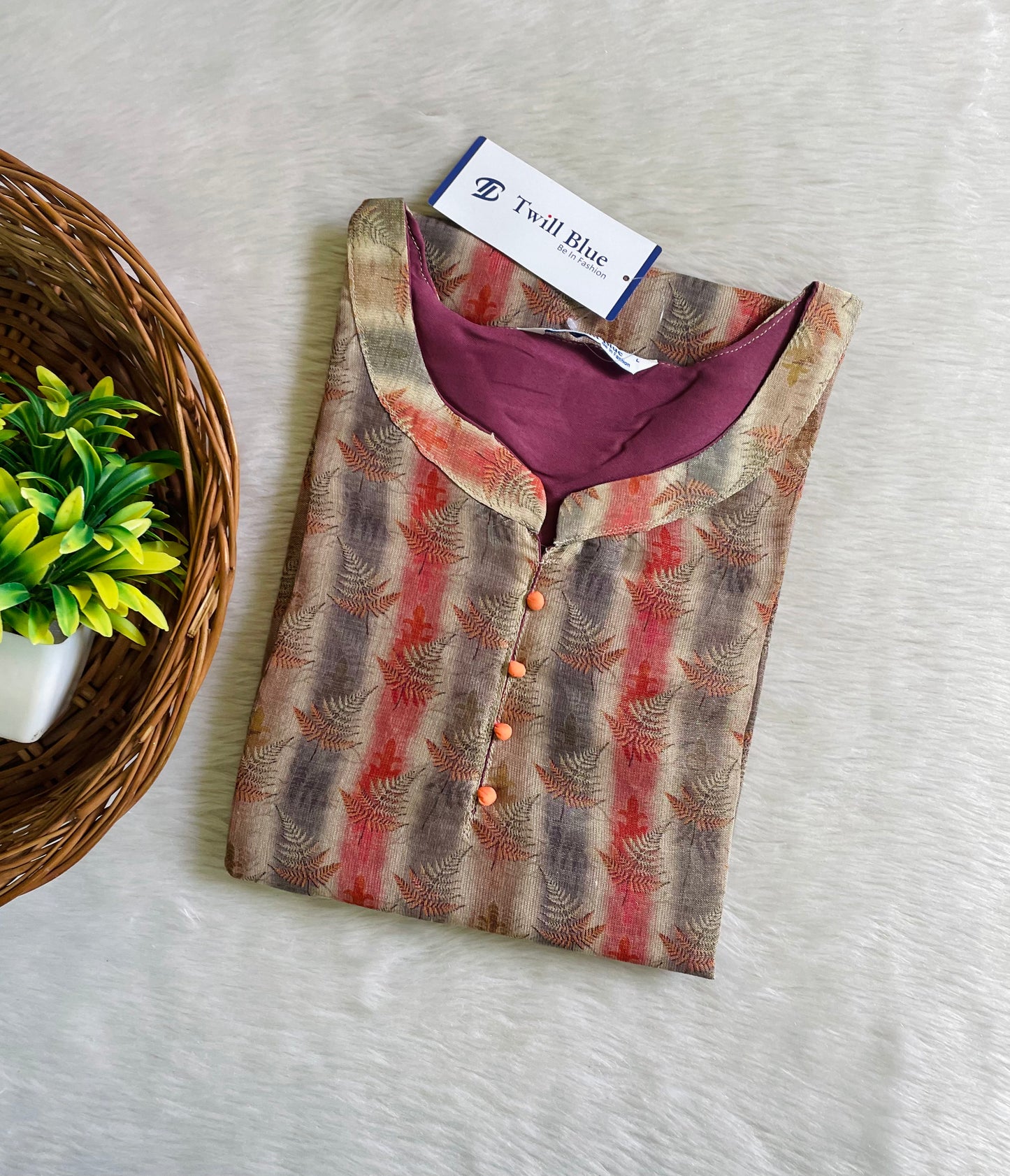 Tissue Silk Kurtis