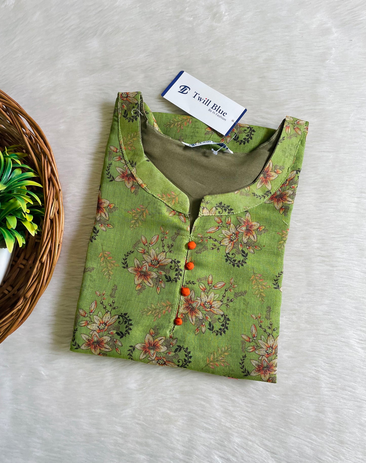 Tissue Silk Kurtis