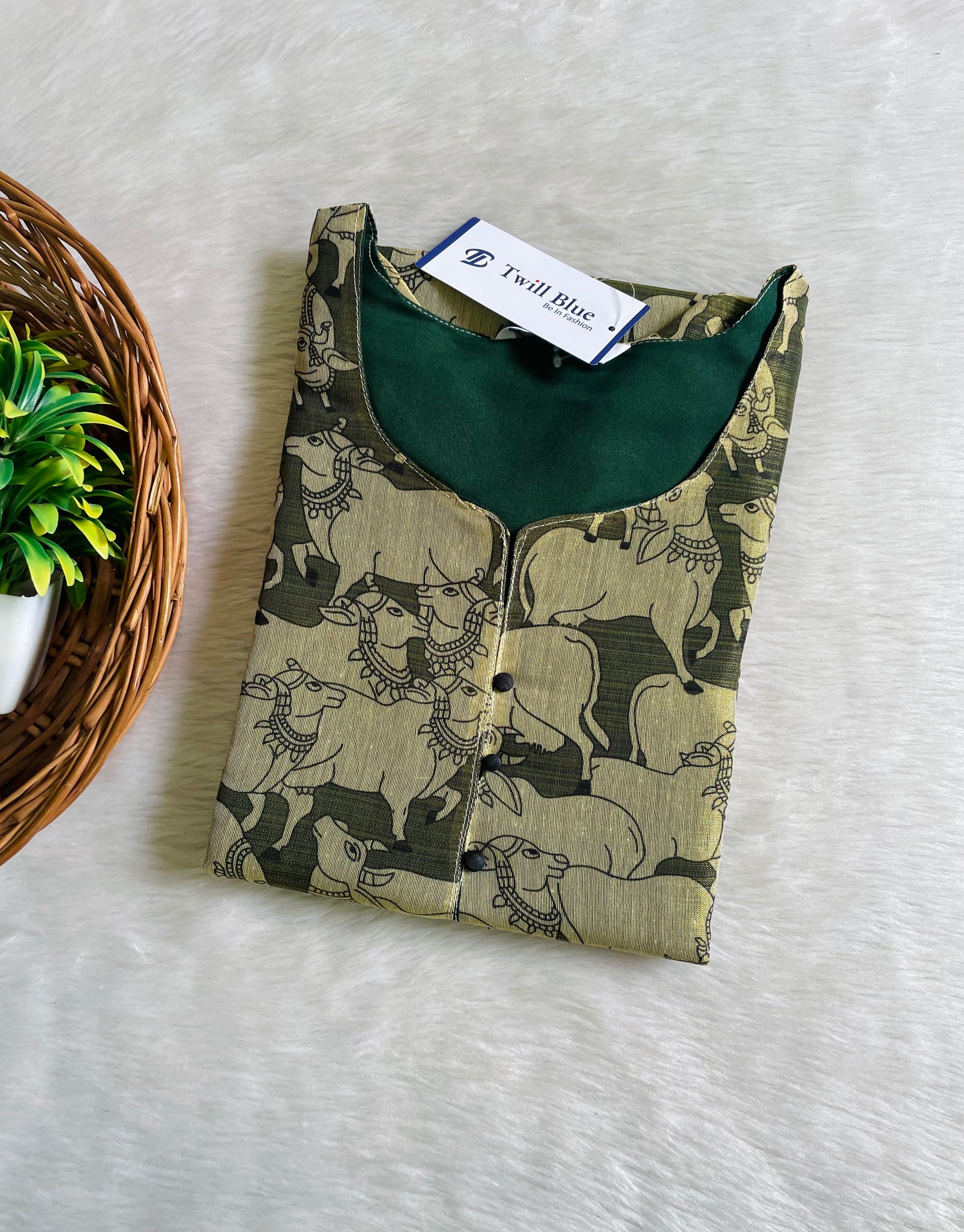Tissue Silk Kurtis