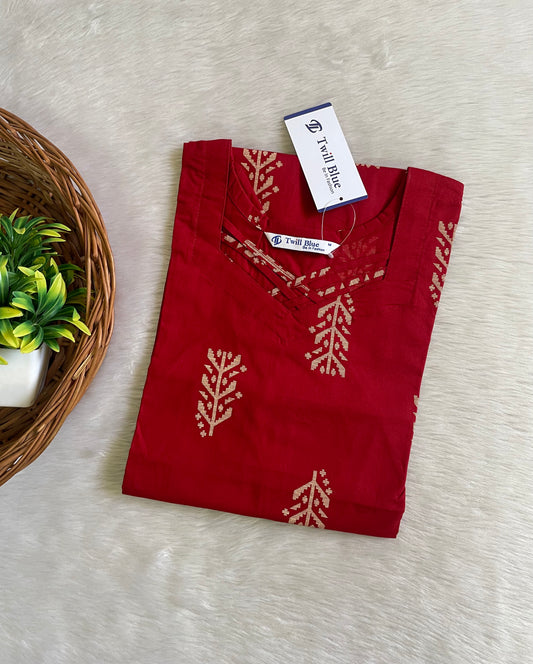 Premium Dhabu Cotton Kurtis