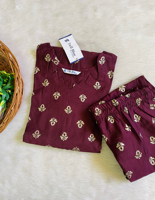 Premium Festive Silk Co-ord Sets (JOY049)
