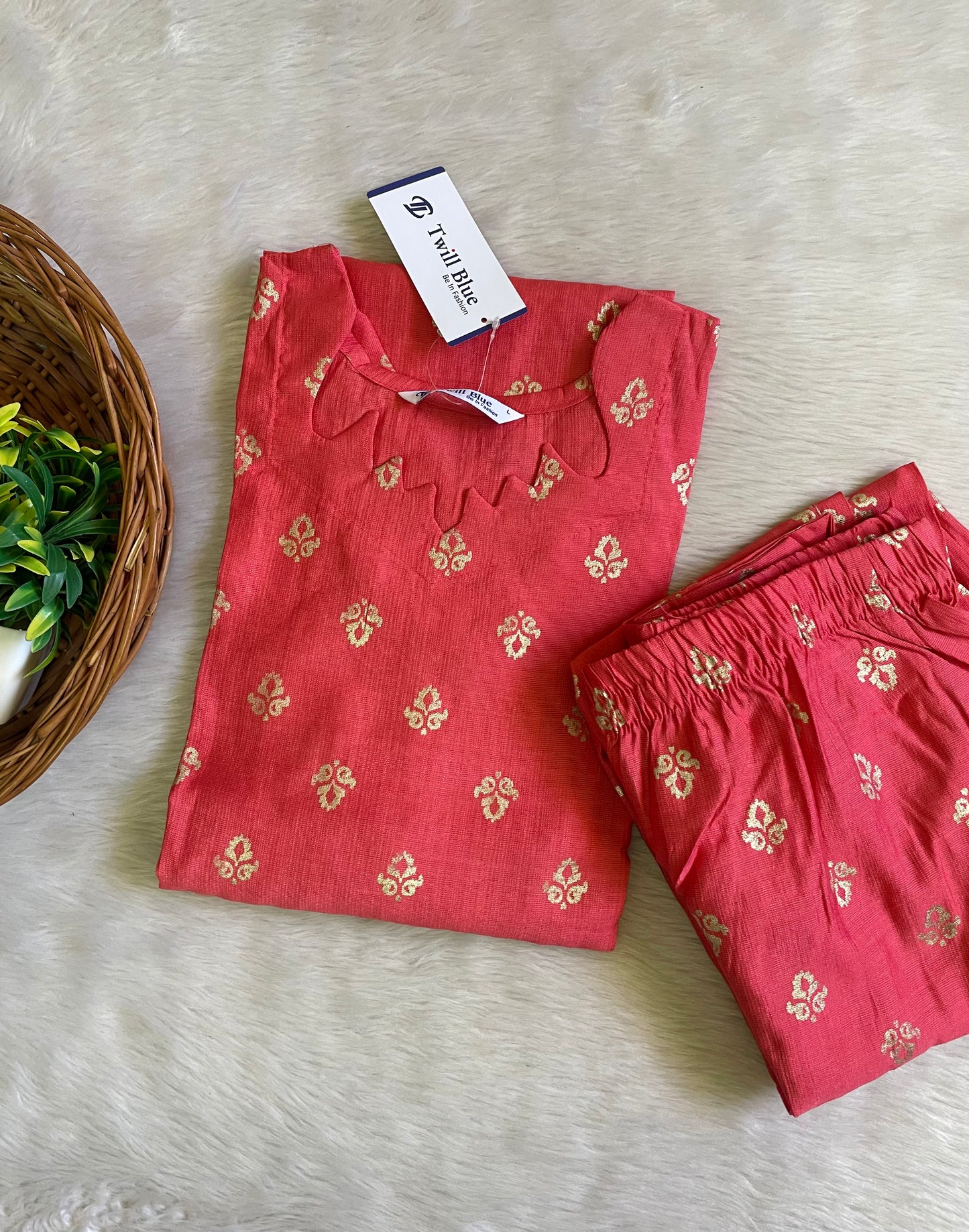 Premium Festive Silk Co-ord Sets (JOY049)