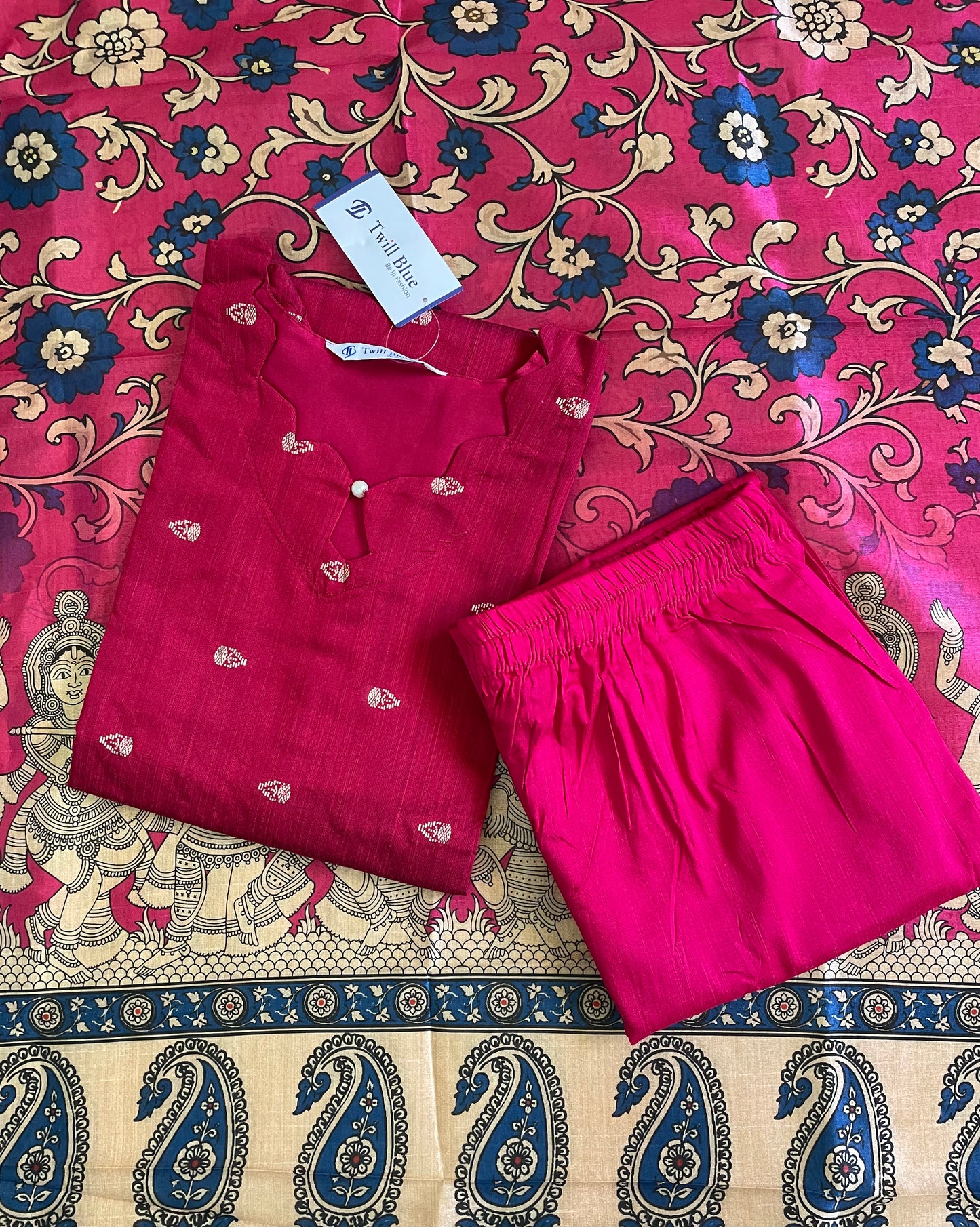 Premium Raw Silk Kurta Sets (JOY047)