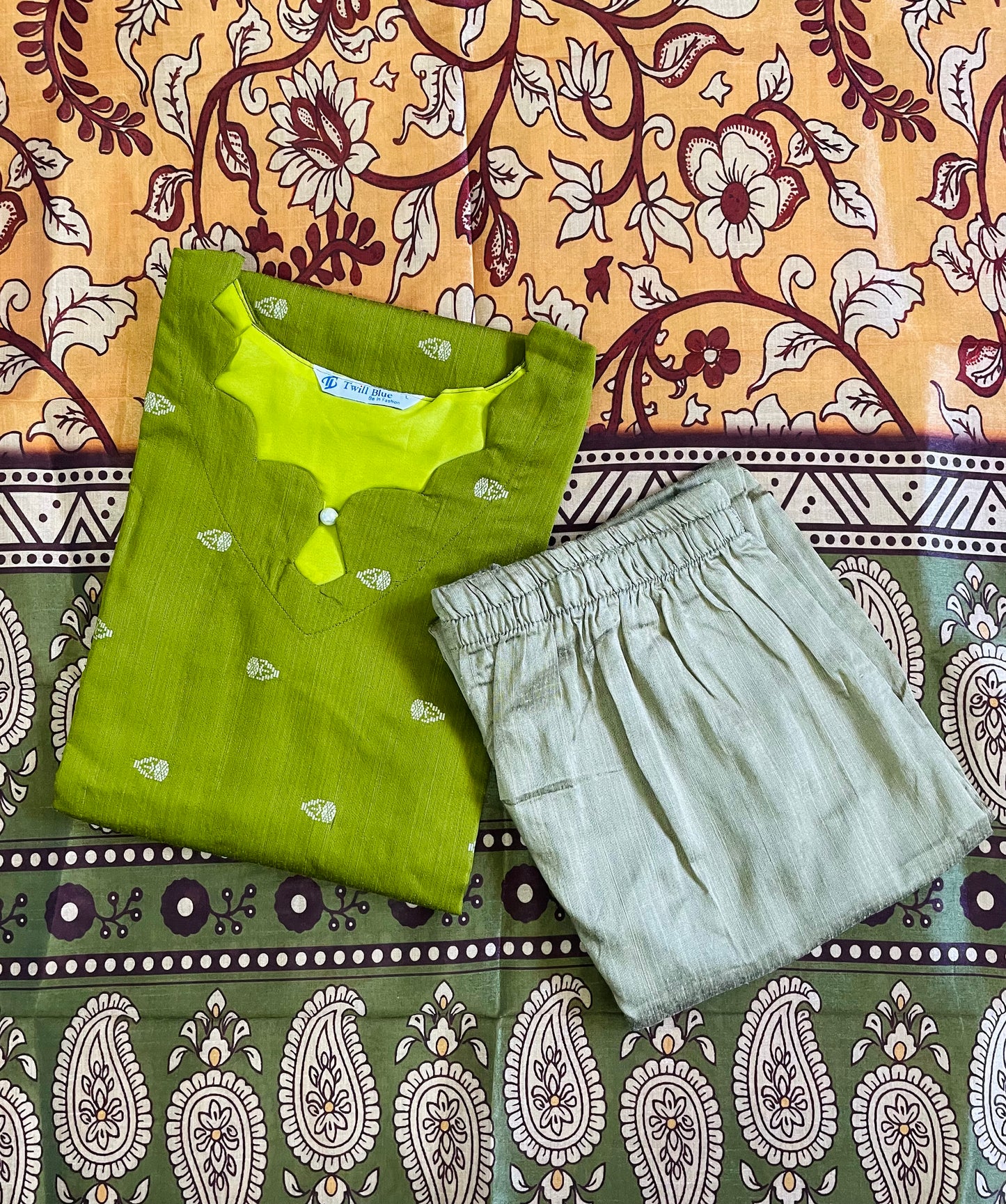 Premium Raw Silk Kurta Sets (JOY047)