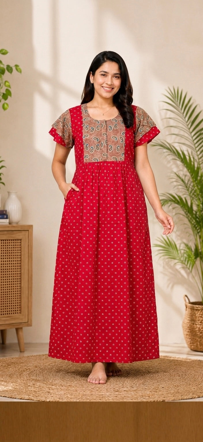 Frock Model Nighty