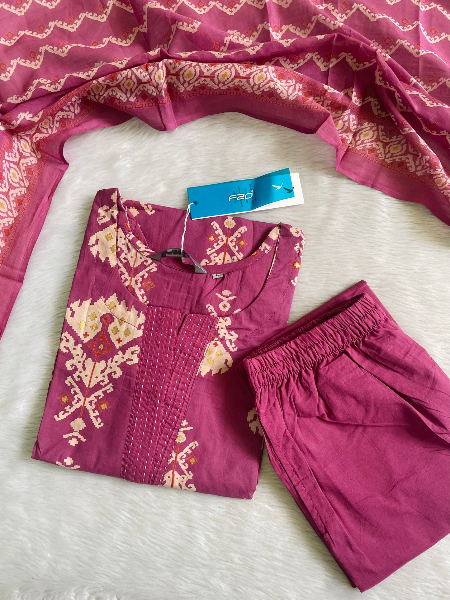 Pure Cotton Kurta Sets (JOY046) (P)