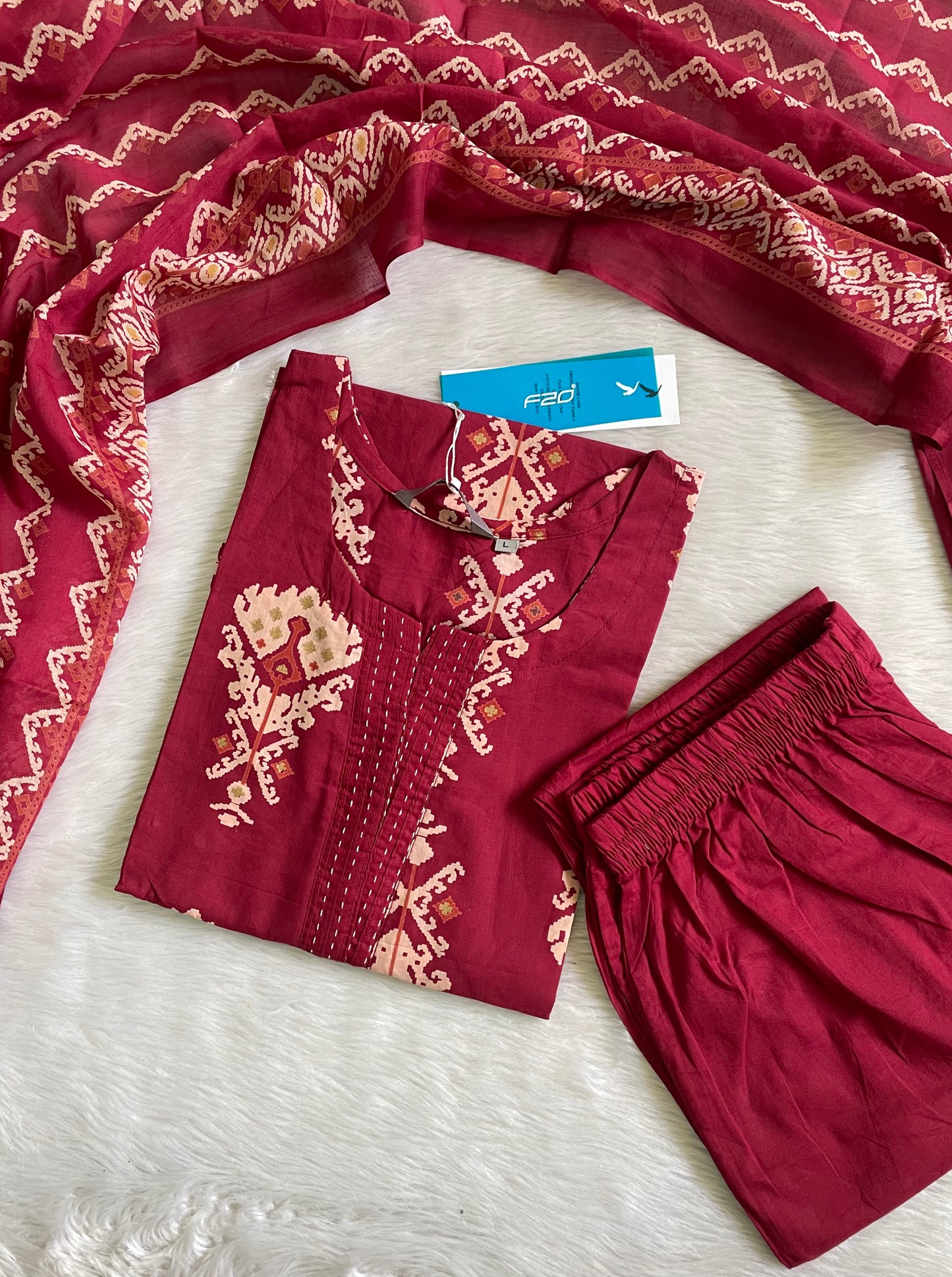 Pure Cotton Kurta Sets (JOY046)