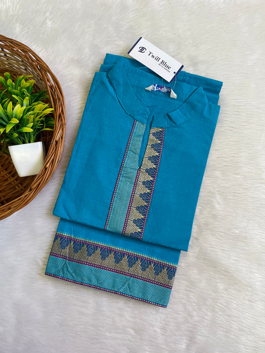 Chettinad Cotton Silk Kurtis