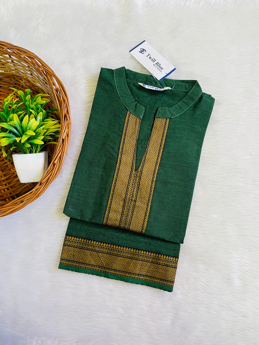 Chettinad Cotton Silk Kurtis