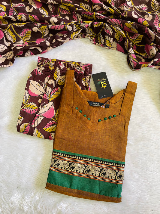 Premium Narayanapet Cotton Kurta Sets (JOY062)