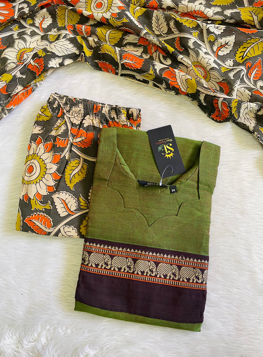 Premium Narayanapet Cotton Kurta Sets (JOY062)