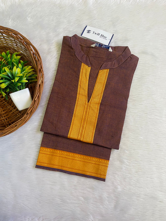 Chettinad Cotton Silk Kurtis