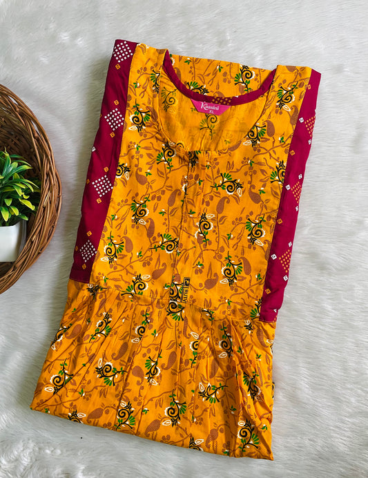 Frock Model Nighty