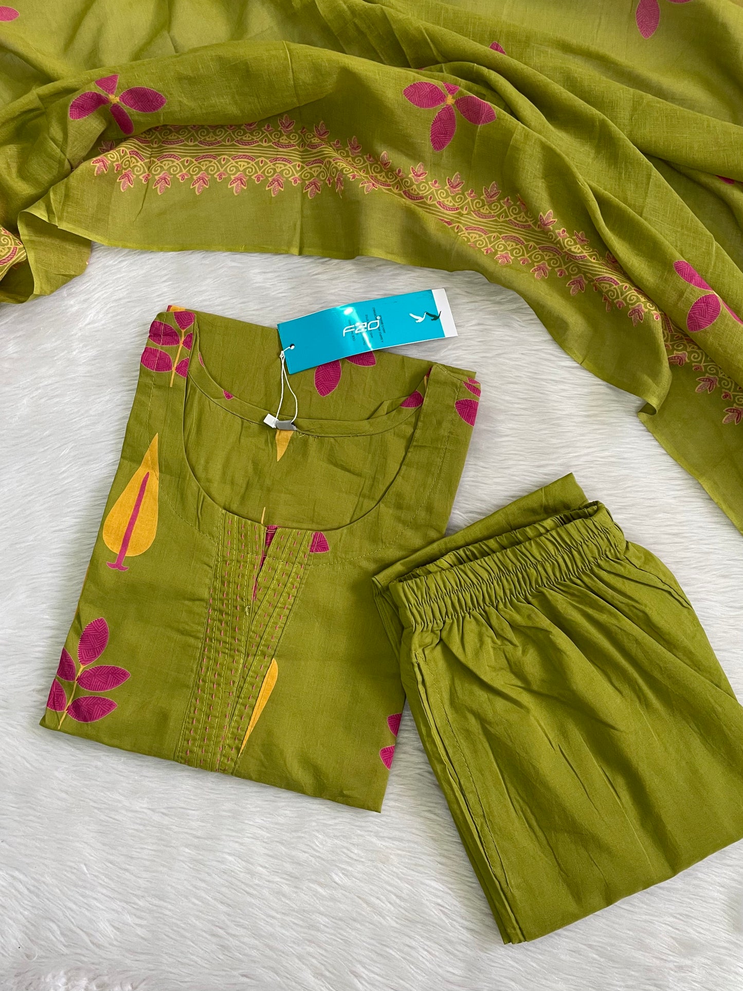 Pure Cotton Kurta Sets (JOY046)