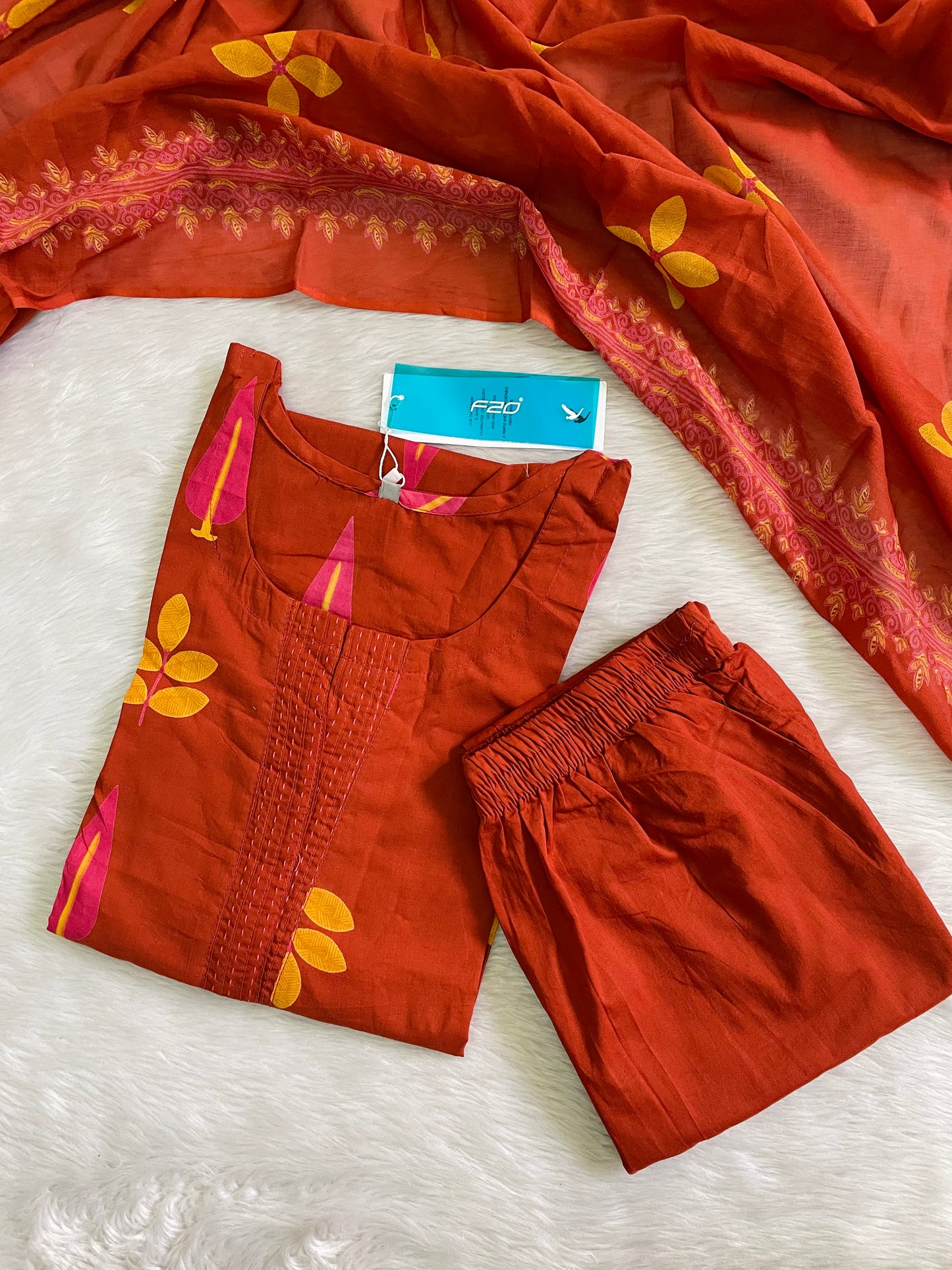 Pure Cotton Kurta Sets (JOY046)