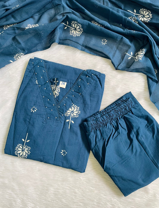 Pure Cotton Kurta Sets (JOY046)