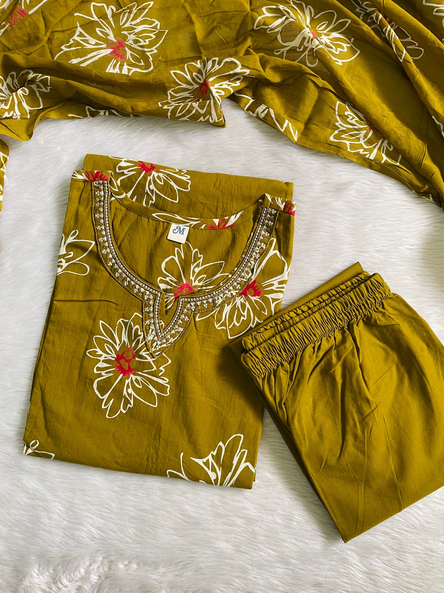 Pure Cotton Kurta Sets (JOY046)