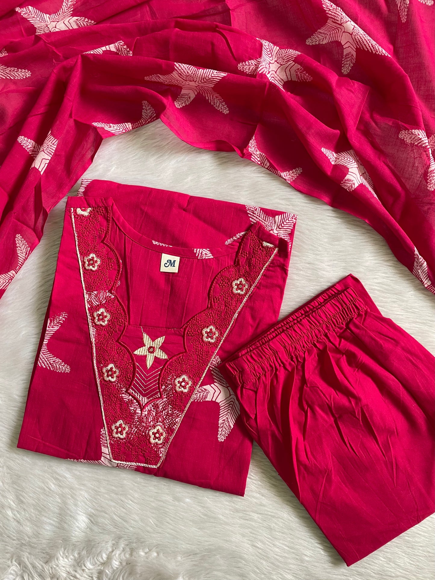 Pure Cotton Kurta Sets (JOY046)