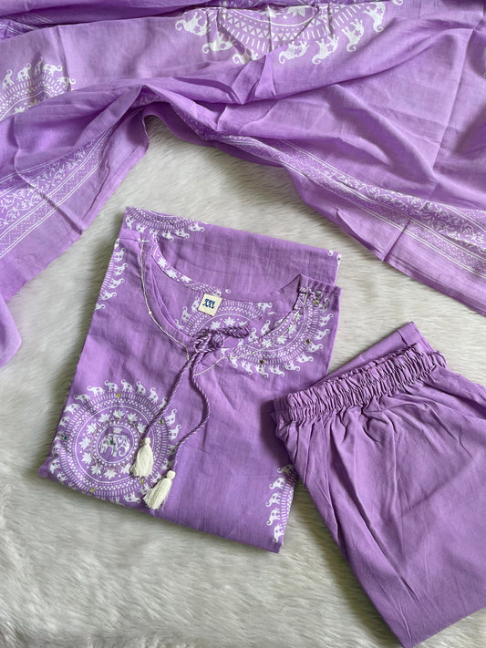 Pure Cotton Kurta Sets (JOY046)