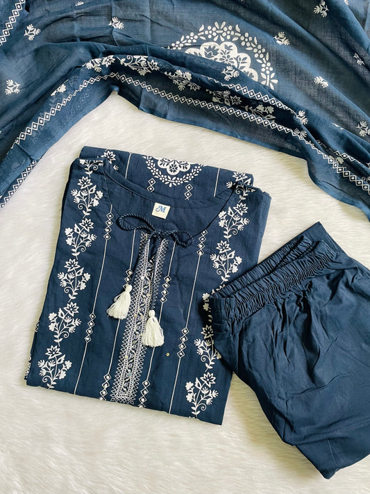 Pure Cotton Kurta Sets (JOY046)