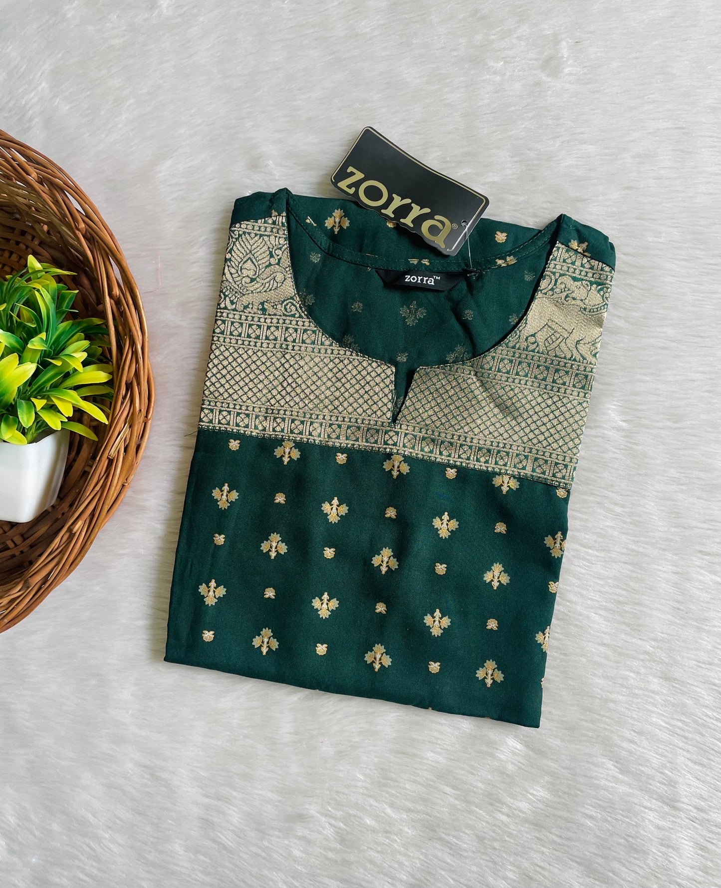 Office & College Wear Kurtis(green)