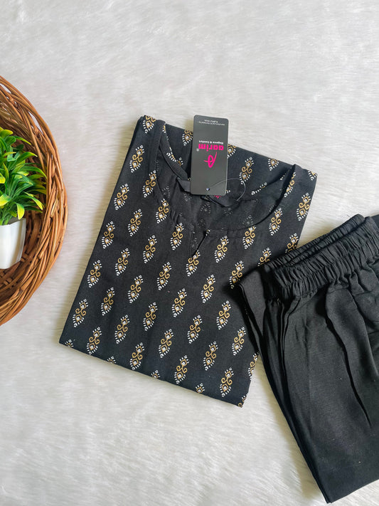 Khadi Cotton Kurta Pant Sets