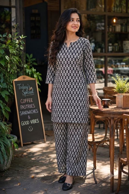 Short Co-ord Sets (Black)