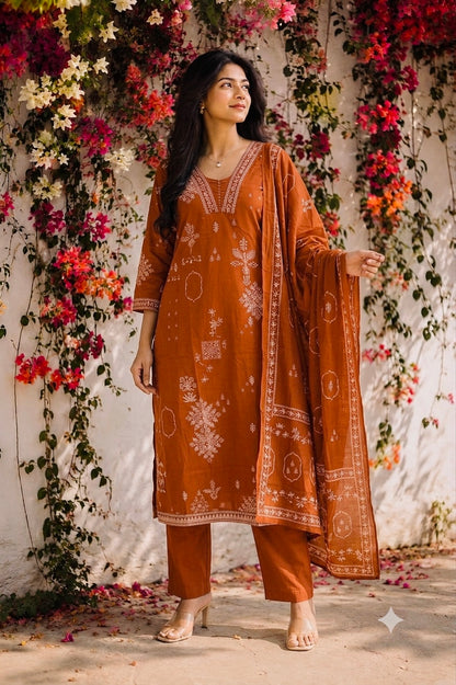 Pure Cotton Kurta Sets (JOY046)