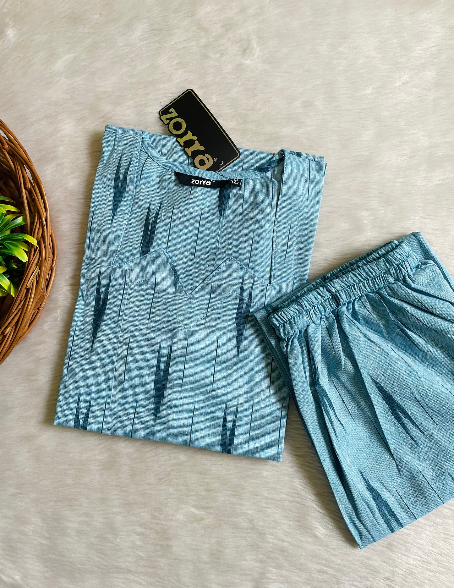 Ikkat Cotton Co-ord Sets (JOY073)